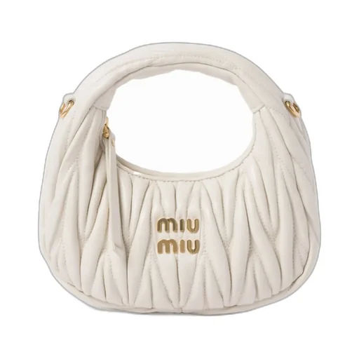 Wander Matelassé Nappa Leather Hobo Mini-Bag