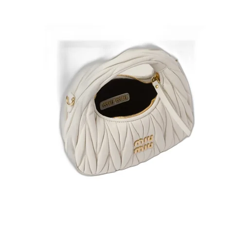 Wander Matelassé Nappa Leather Hobo Mini-Bag