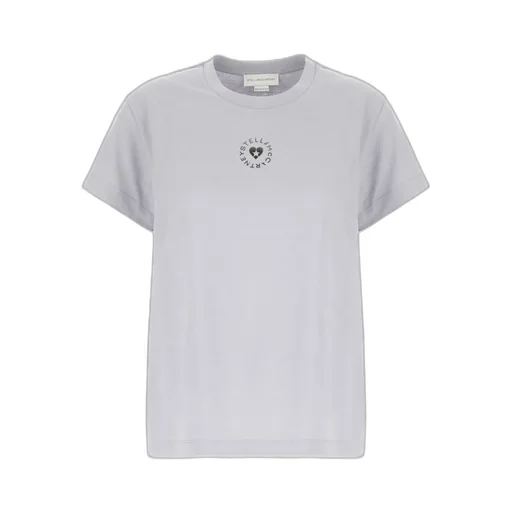 Stella Mccartney Logo Printed Crewneck T-Shirt