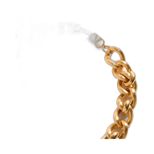 Chez Valentino Necklace In Metal, Enamel And Swarovski® Crystals