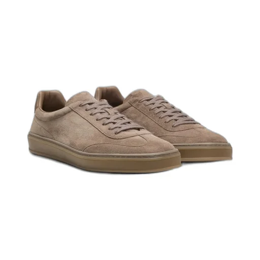 Suede Low-Top Sneakers