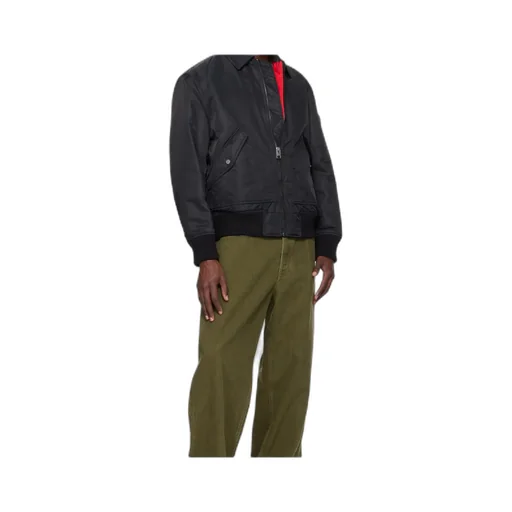 Zip-Fastening Bomber Jacket