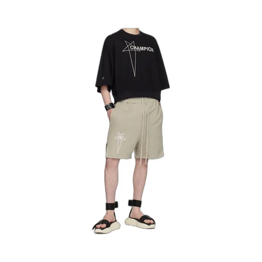 Rick Owens X Champion Elastic Waist Shorts