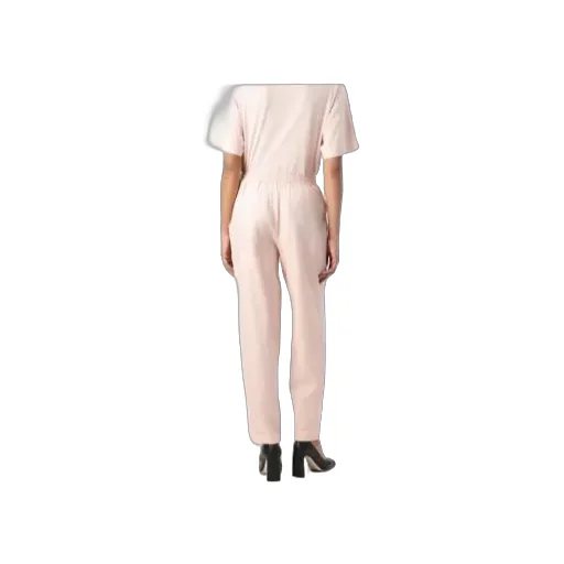 Drawstring Elastic Waist Casual Pants