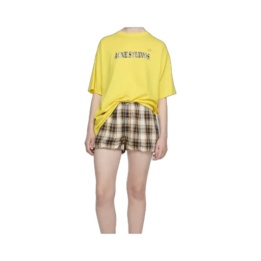 Acne Studios Check Shorts