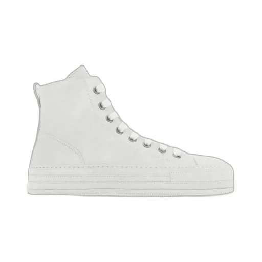 Suede High-Top Sneakers