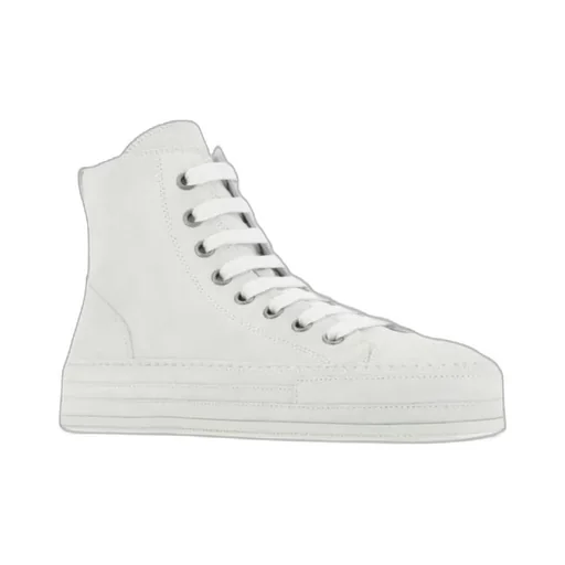Suede High-Top Sneakers