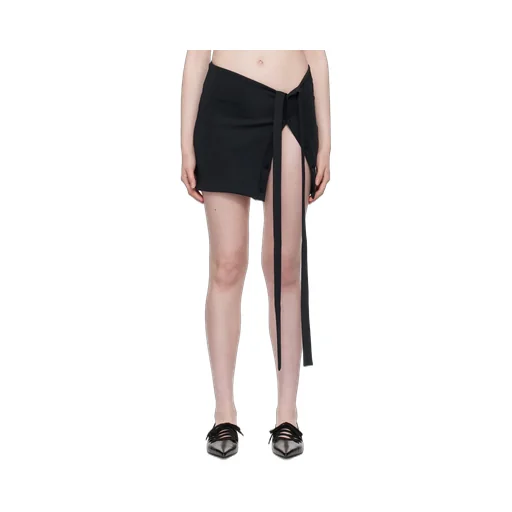 Button Miniskirt