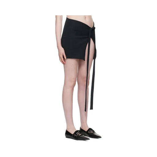 Button Miniskirt