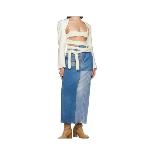 Patta Denim Skirt
