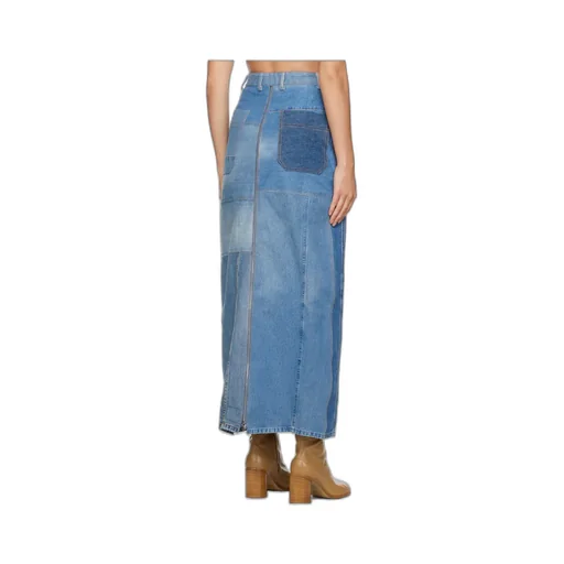 Patta Denim Skirt