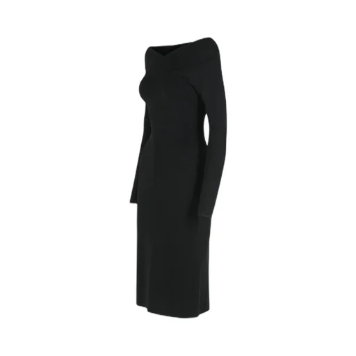 Stella Mccartney Boat Neck Midi Dress