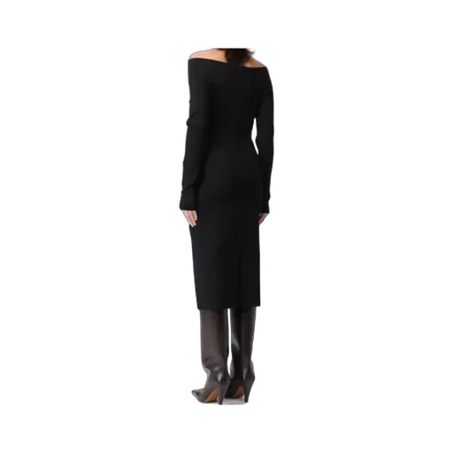 Stella Mccartney Boat Neck Midi Dress