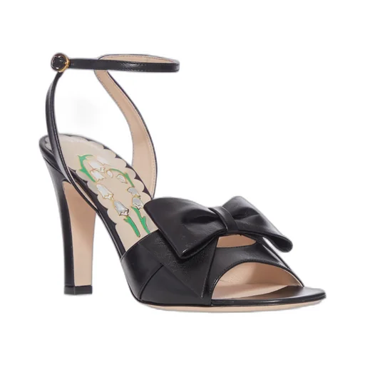 Valentino Bow Detailed Open Toe Sandals