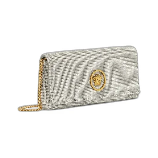 Versace Embellished Clutch Bag