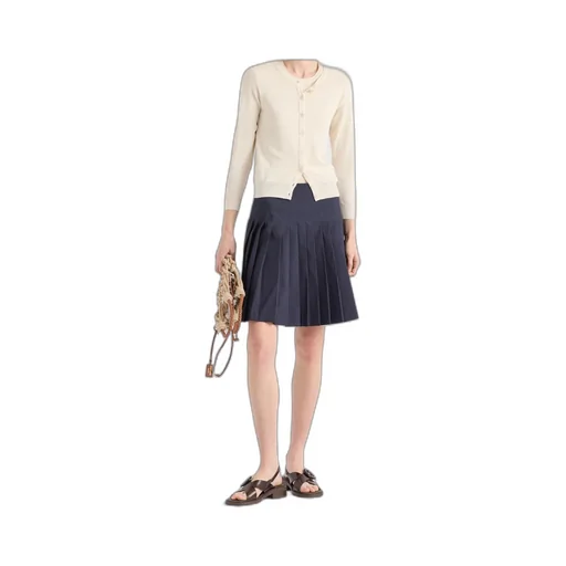 Prada Long Sleeved Knitted Cardigan