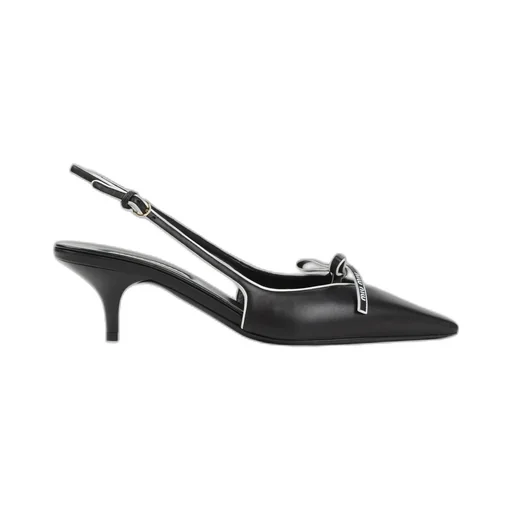 Miu Miu Pointed-Toe Slingback Pumps