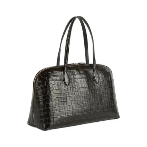 TotÊMe Embossed Zip-Up Tote Bag