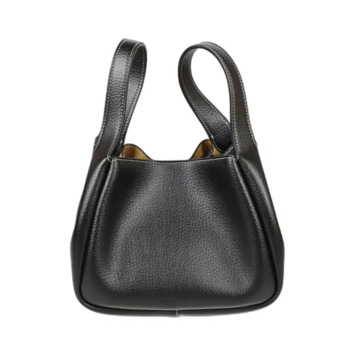 Stella Mccartney Logo Perforated Clutch Bag