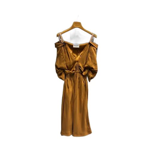 Miu Miu V-Neck Midi Dress