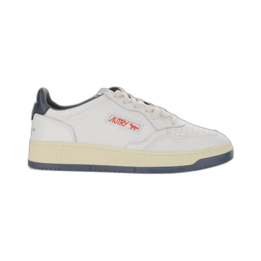Autry X Maison Kitsune Lace-Up Sneakers
