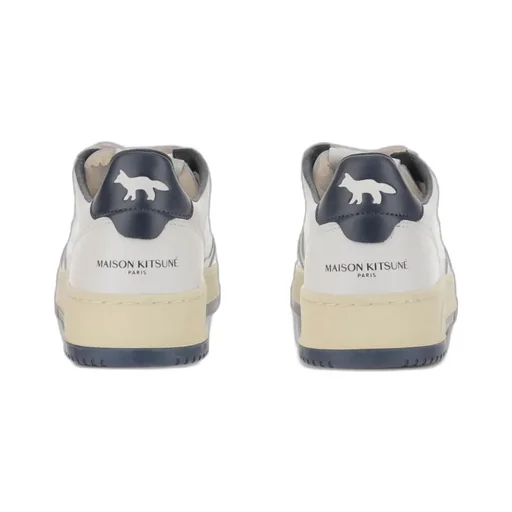 Autry X Maison Kitsune Lace-Up Sneakers