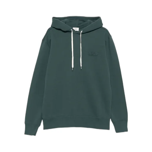 Embroidered-Logo Hoodie