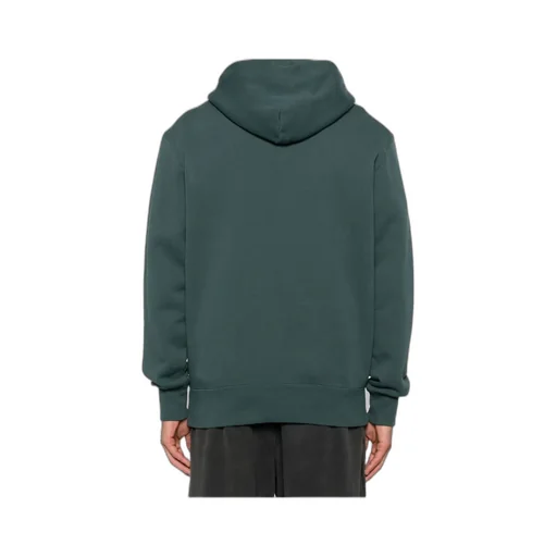 Embroidered-Logo Hoodie