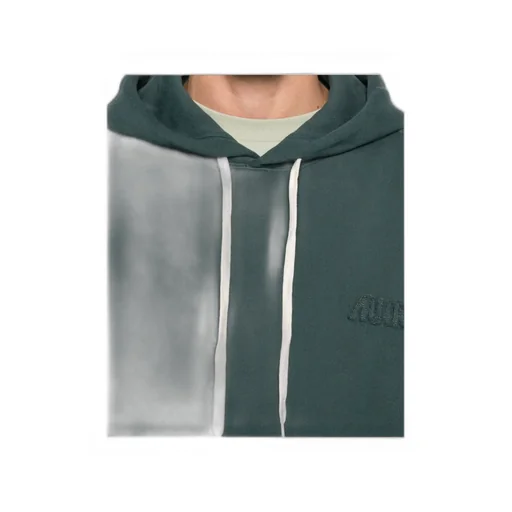 Embroidered-Logo Hoodie