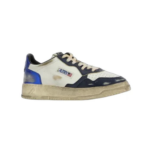 Leather Logo Sneakers