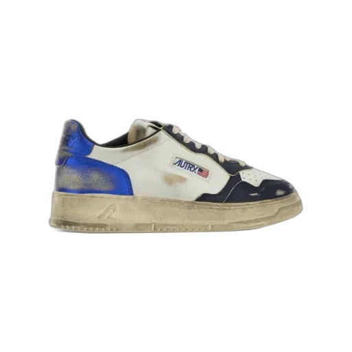 Leather Logo Sneakers