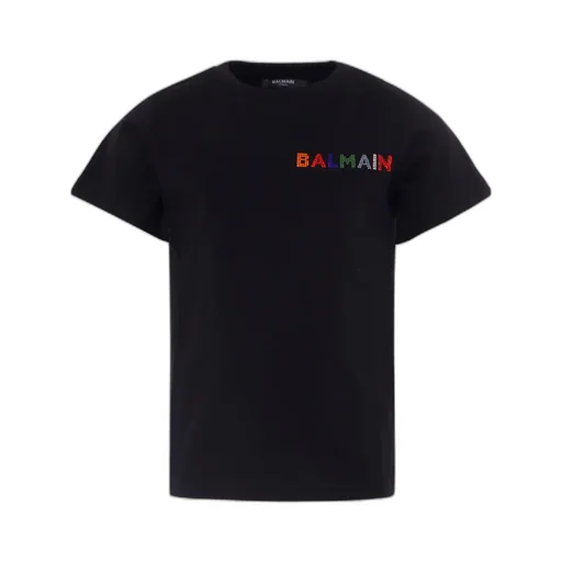 Balmain Kids Short-Sleeved Crewneck T-Shirt