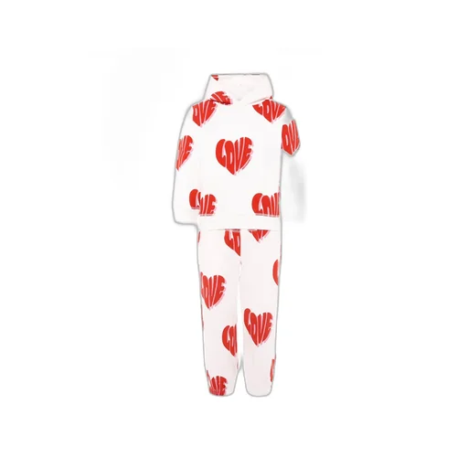 Ivory Suit With Love Writing
