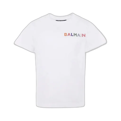 Balmain Kids Short-Sleeved Crewneck T-Shirt