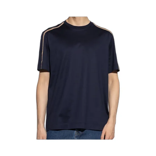 Paul Smith Signature Stripe Shoulder Trim T-Shirt