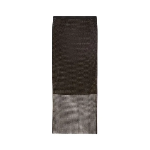 Sportmax Embellished Mesh Skirt