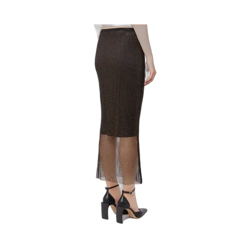 Sportmax Embellished Mesh Skirt