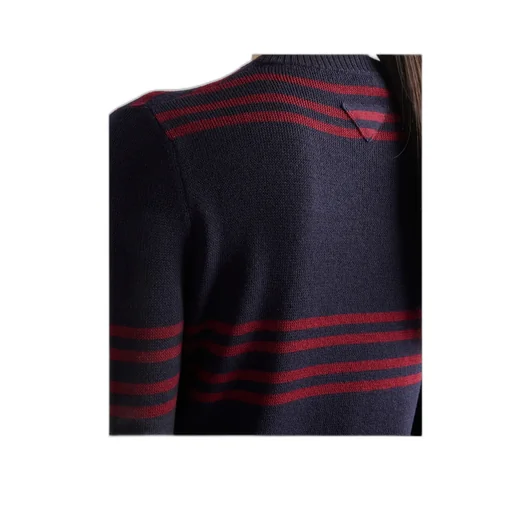 Prada Striped Crewneck Jumper