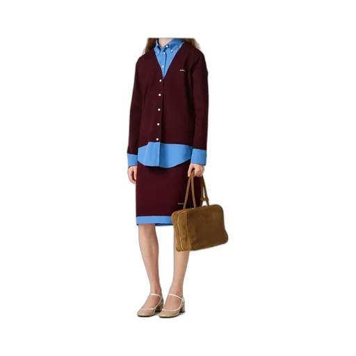 Miu Miu Layered Long-Sleeved Shirt