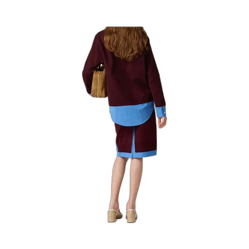 Miu Miu Layered Long-Sleeved Shirt