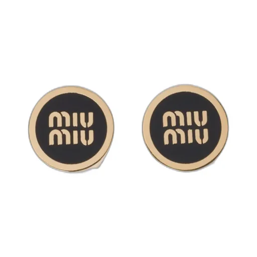 Miu Miu Two-Toned Earrings