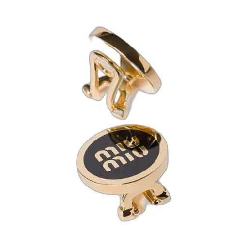 Miu Miu Two-Toned Earrings
