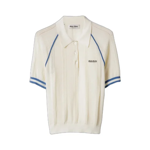 Cotton Knit Polo Shirt