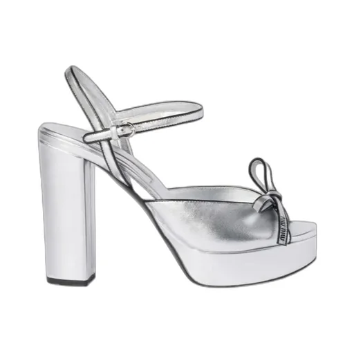 Mordoré Nappa Leather Platform Sandals