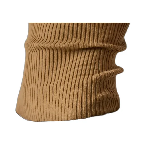 Miu Miu Short-Sleeved Ribbed Polo Shirt