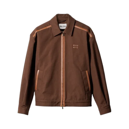 Miu Miu Long-Sleeved Zipped Jacket