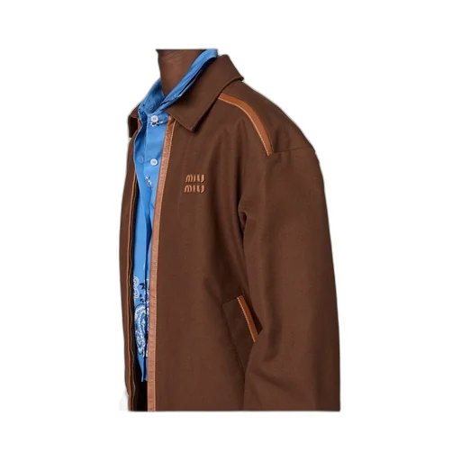 Miu Miu Long-Sleeved Zipped Jacket