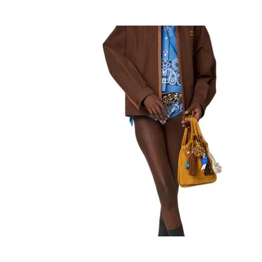 Miu Miu Long-Sleeved Zipped Jacket