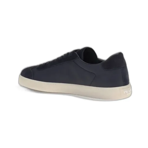 Prada Triangle-Logo Lace-Up Sneakers