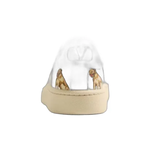 Valentino Royco Animal Printed Lace-Up Sneakers